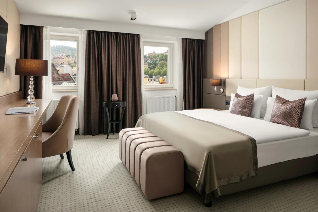 קרלובי וארי Boutique Hotel Saxonia מראה חיצוני תמונה