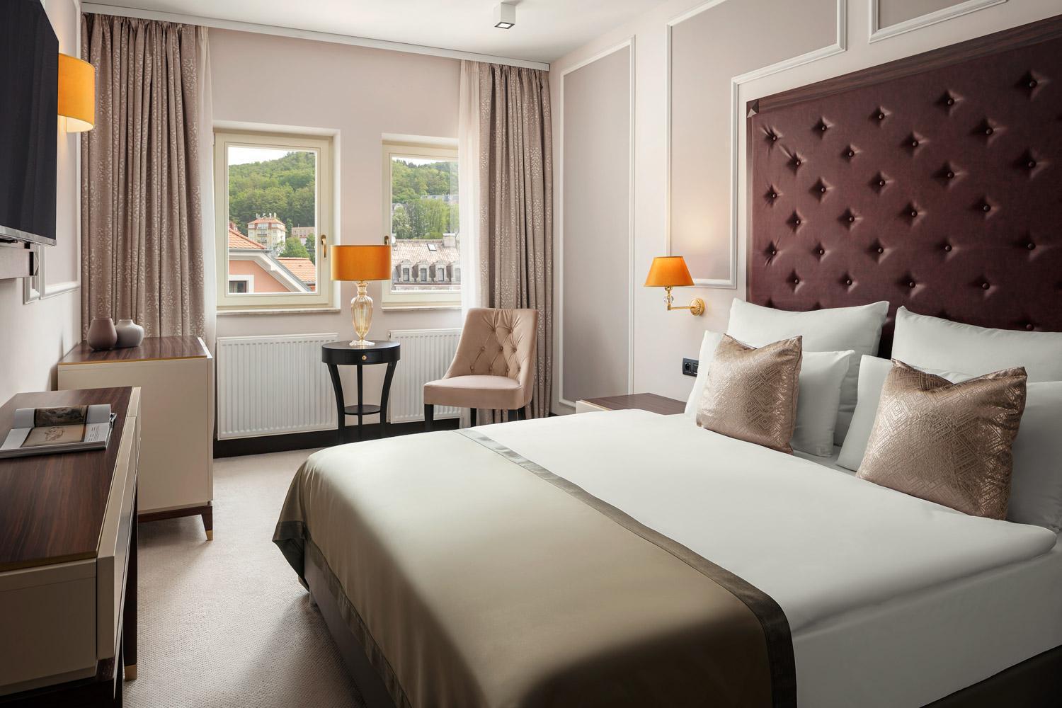 קרלובי וארי Boutique Hotel Saxonia מראה חיצוני תמונה